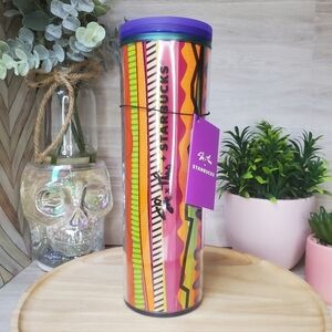 NEW Starbucks X Shae Anthony 2024 Neon Multicolor Hot Cup Tumbler She This *